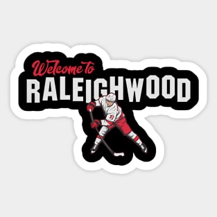 Andrei Svechnikov Welcome To Raleighwood Sticker